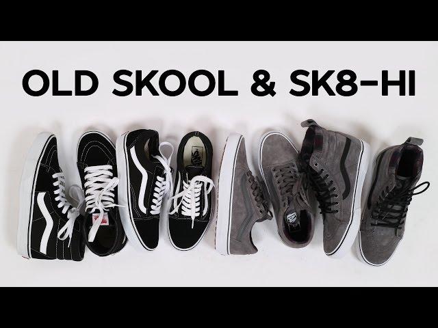 Обзор Vans Old Skool и Sk8-Hi. Классика и MTE версия