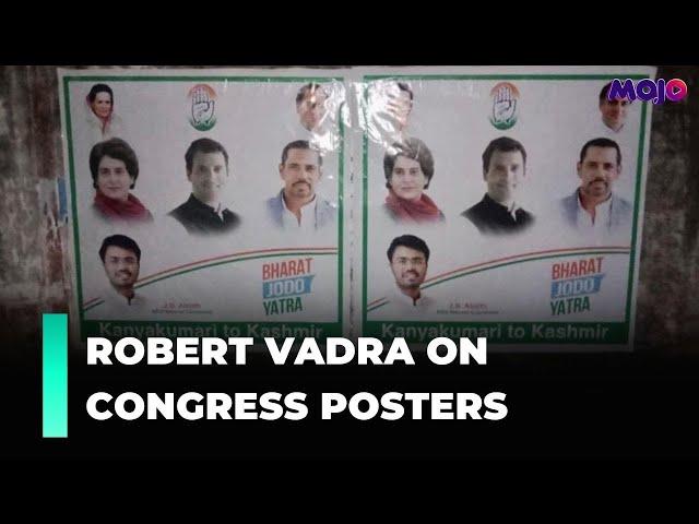 Robert Vadra posters at ‘Bharat Jodo’ campaign l “Is it Parivar Jodo?” Taunts BJP