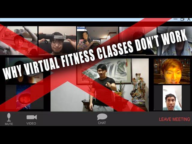 WHY VIRTUAL FITNESS CLASSES DON'T WORK