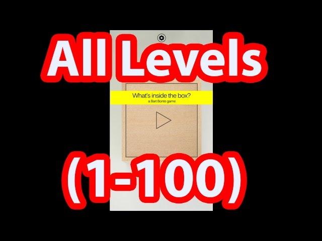 What's inside the box? All Levels 1-100 Walkthrough Guide | android/ios