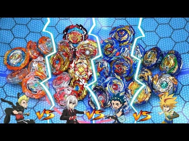 FIRST EVER 4 WAY EVOLUTION KNOCKOUT TOURNAMENT | Beyblade Burst Team Battle