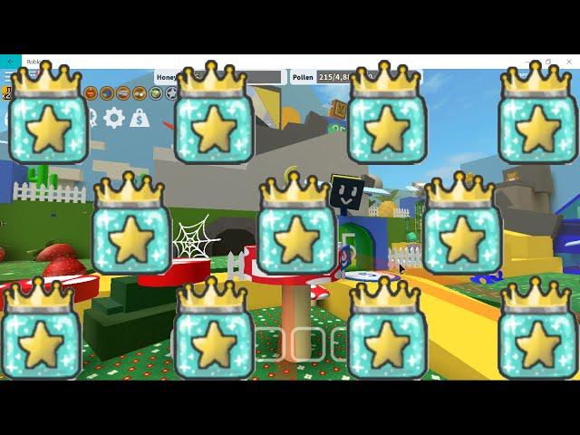 All secret star jelly locations (Roblox bee swarm simulator)