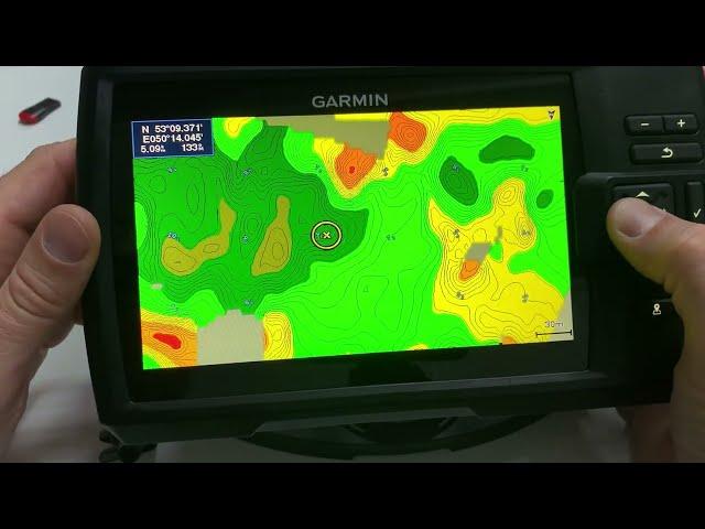 Как настроить эхолот Garmin Striker Vivid 7, 9cv. Часть 2.