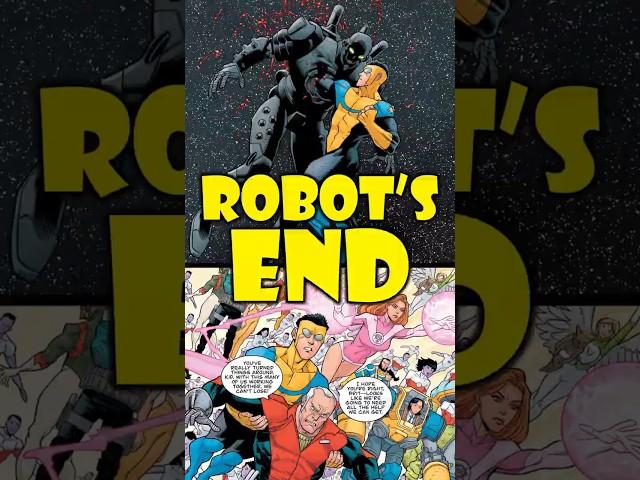 How Invincible ENDS Robot's Reign  #invincible #comics #shorts