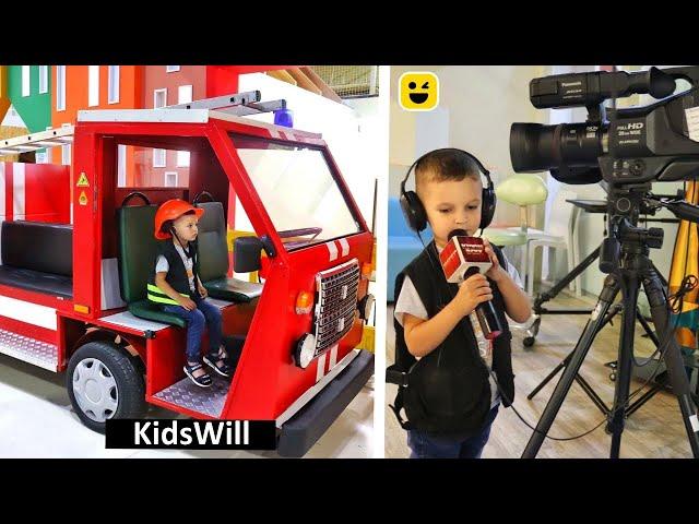 Влад в KidsWill Детский Город Профессий в Киеве