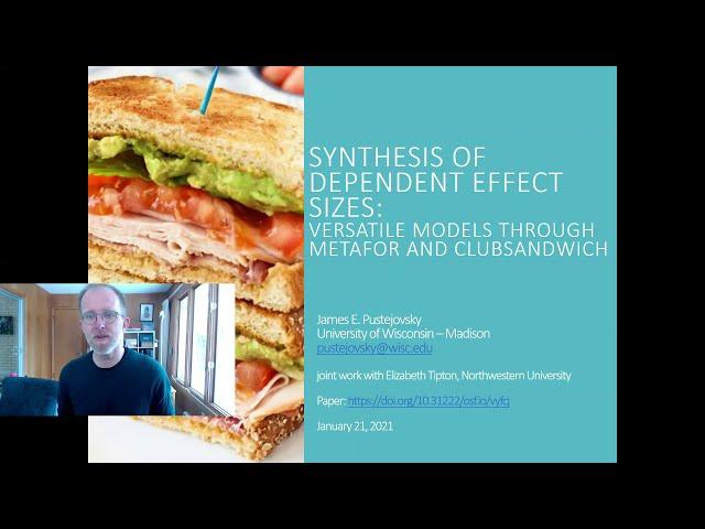 ESMARConf2021 Session 2A (Quantitative Synthesis): James Pustejovsky