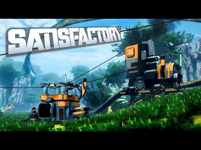 ЗАВОД НА РАЙСКОЙ ПЛАНЕТЕ ► Satisfactory |1| Прохождение