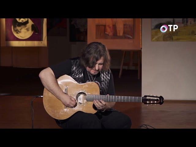 Roman Miroshnichenko demonstrates his gear and skills on "OTP" TV