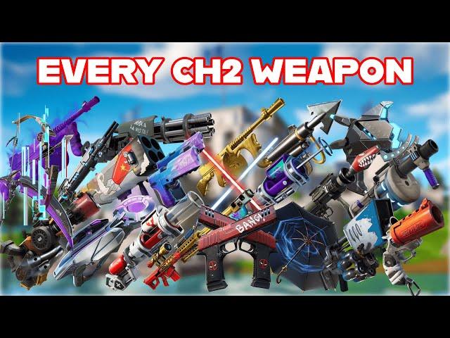 Ranking EVERY SINGLE WEAPON From CHAPTER 2 of FORTNITE From WORST To BEST