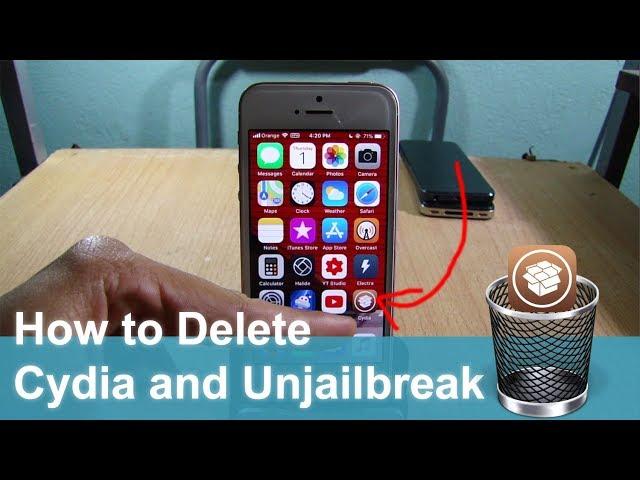 How to Delete Cydia and Electra Jailbreak on iOS 11 - 11.4.1