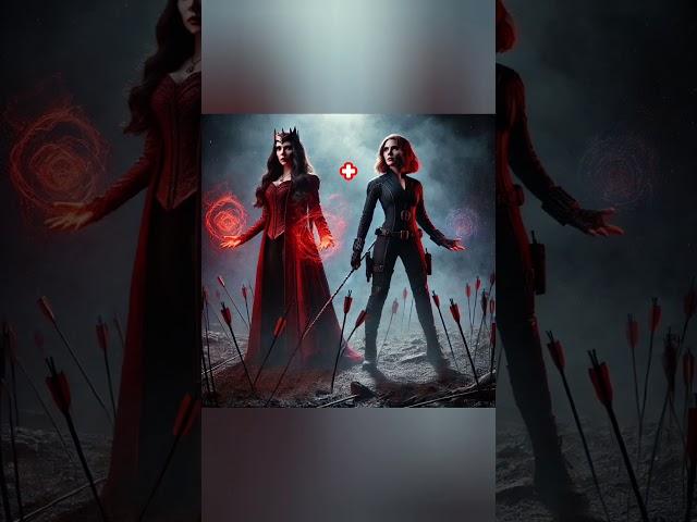 Hybrid Scarlet Witch Fusion #hybrid #shorts #fusion #shortvideo #ai #hybrids #reels #trendingshorts