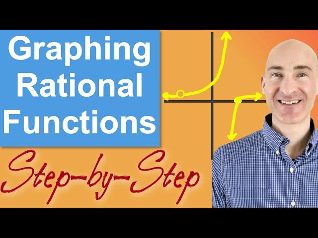 Graphing Rational Functions Step-by-Step (Complete Guide 3 Examples)