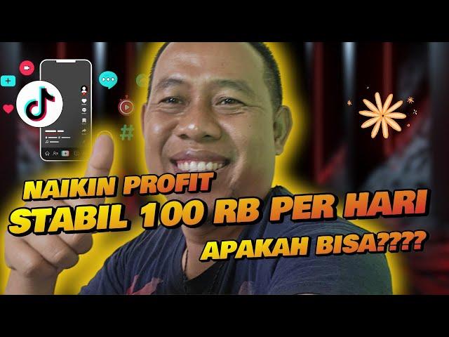 🟢TIKTOK AFFILIATE PEMULA⁉️TARGET STABIL PROFIT 100 RIBU PERHARI APAKAH BISA?