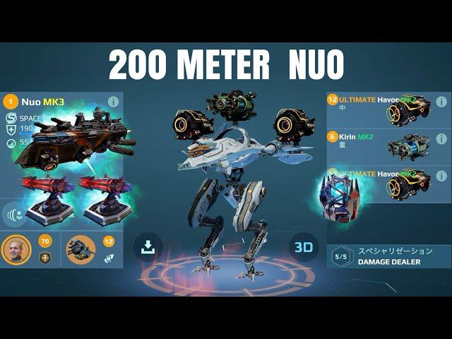 [WR] NUO w/ 520% UE Havoc Kirin (Frederick) | War Robots Gameplay