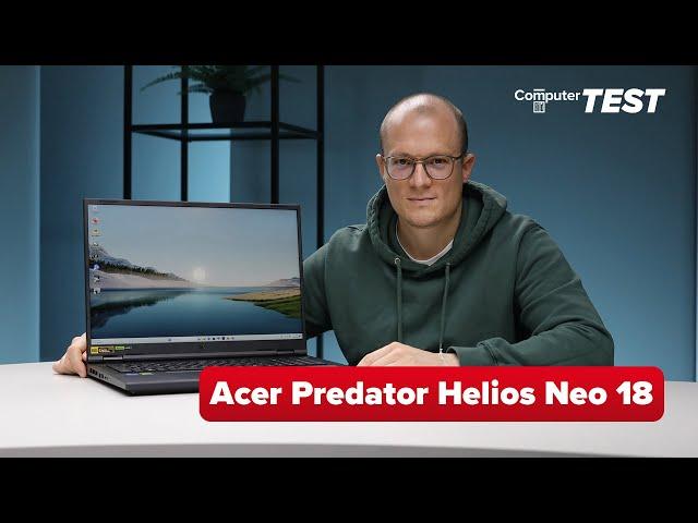 Acer Predator Helios Neo 18 im Test: Dicker Brüller