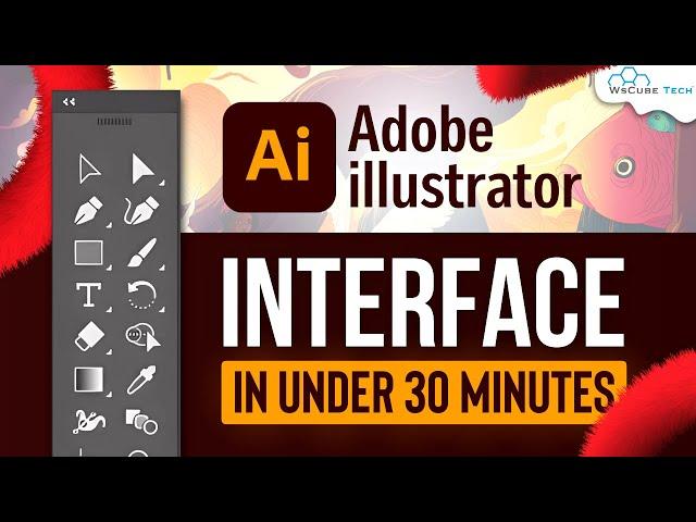 Adobe Illustrator Interface & Workspace Guide | Adobe Illustrator Tutorial for Beginners