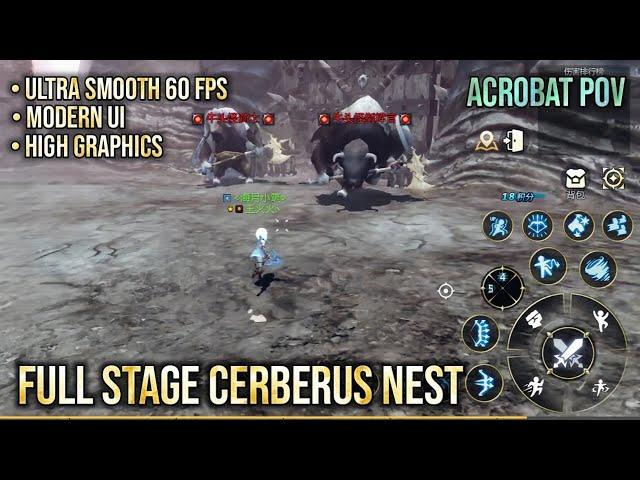 Full Stage Cerberus Nest (Normal Mode) Acrobat POV - DRAGON NEST WORLD