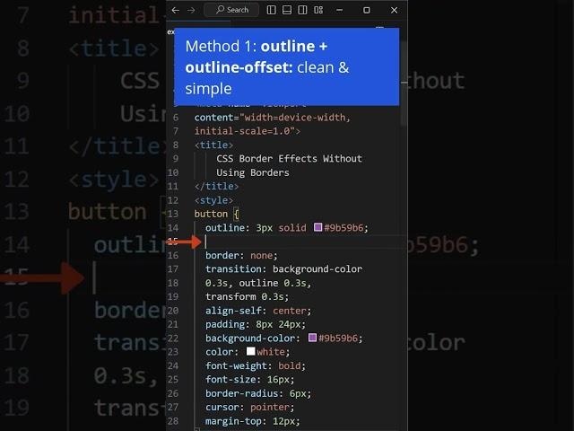 2 Quick CSS Tricks to Style Buttons Without Borders!