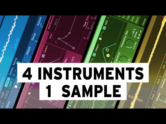 I sampled WHAT? - Sample Sound Design Session