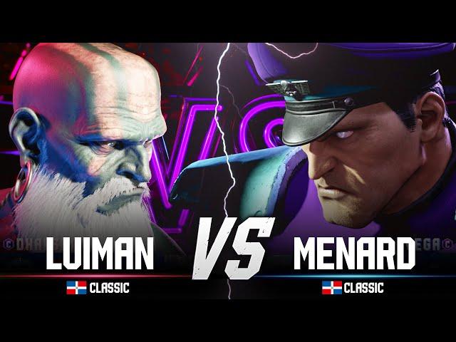 SF6 LuiMan20 (Dhalsim) vs MenaRD (M.Bison) Street Fighter 6