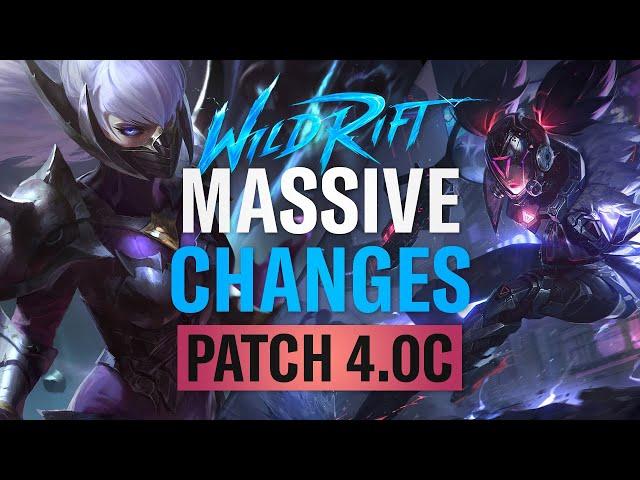 RIOT DID IT AGAIN... | Patch 4.0C 1st LOOK | RiftGuides | WildRift