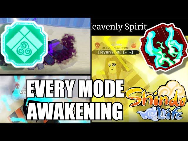 Every Mode Awakening in Shindo Life