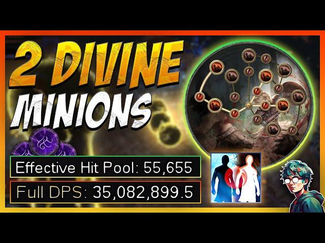 35 Million DPS!  2 Divine Minion Build - BAMA | Taking on T17 & UBERS! /  Legacy of Phrecia  POE 1