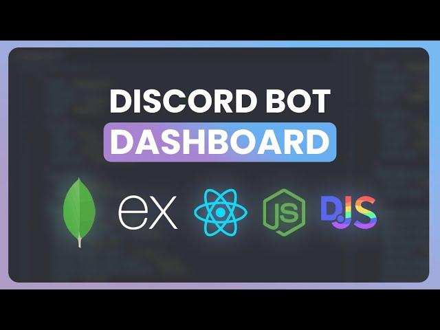  Coding a Discord Bot Dashboard | Discord.js, React, Express, MongoDB (Part 3)