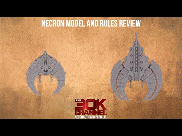 NECRON REVIEW FOR AERONAUTICA IMPERIALIS