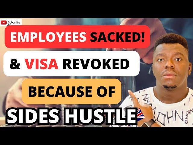 EMPLOYEES SACKED AND VISA SPONSORSHIP REVOKED FOR ENGAGING IN SIDE HUSTLES | Breached Contract!!
