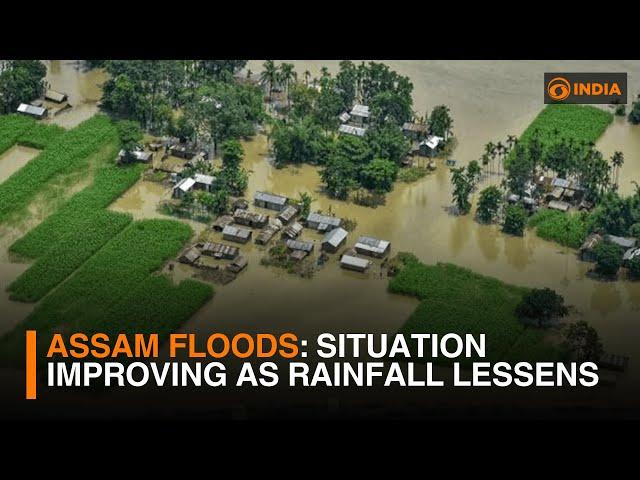 Assam Floods: Situation improving as rainfall lessens | DD India