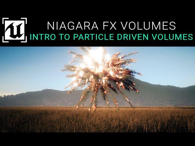 Unreal Engine 5.2 - Intro To Particle Driven Niagara Fluids (Fire & Smoke Explosion) [1]