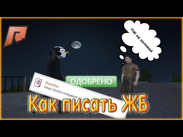 КАК ПРАВИЛЬНО ПИСАТЬ ЖБ?! ПИШЕМ ЖАЛОБУ! РАДМИР КРМП! RADMIR CRMP!