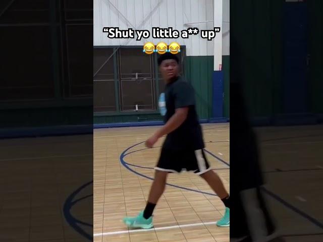 OBN Benji disrespects trash talker! #basketball #obn #clips #mensbasketball #viral #viralvideo