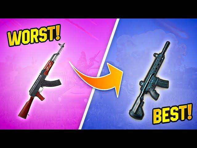 Top 5 Deadliest Guns/Weapons in PUBG Mobile & BGMI • PUBG MOBIILE GUIDE TUTORIAL