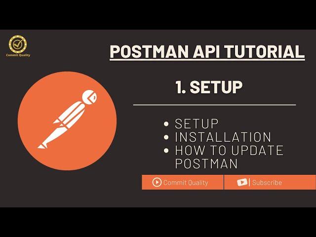 Postman API Testing Tutorial: 1 - Installation and Setup