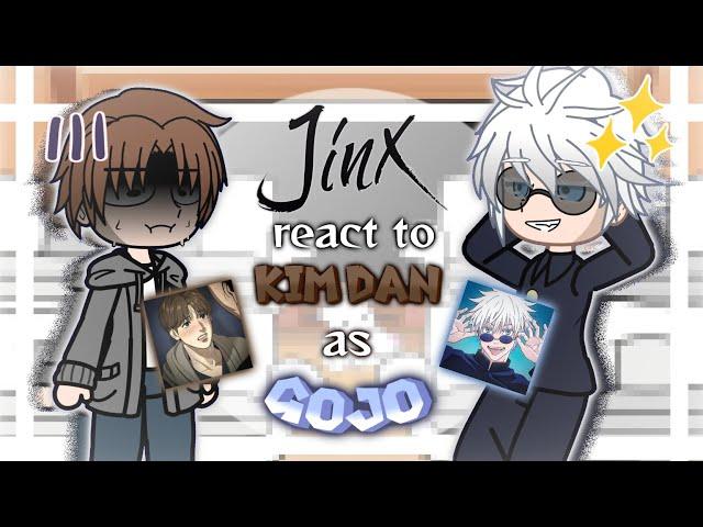 BL manhwa jinx react to Kim Dan as GoJo ||JJK||