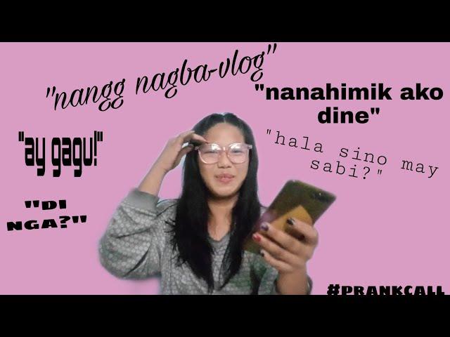 Prank call( masyado silang affected)