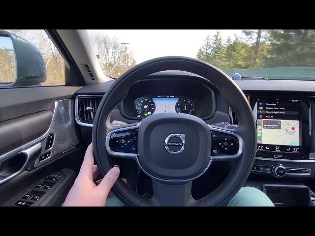 Demo of Volvo Semi Autonomous Drive w/ Pilot Assist