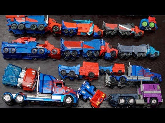 Optimus Prime Transformers RID, Rescue Bots, Masterpiece Collection Blue Car Color Mainan Truck Toys