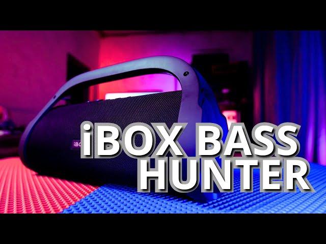 МОЩНАЯ КОЛОНКА ДЛЯ ДОМА И УЛИЦЫ  iBOX BASS HUNTER