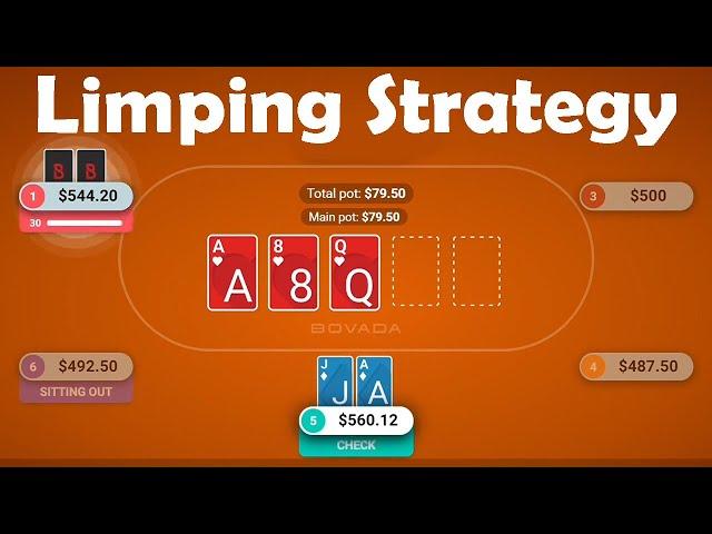 Limping In Poker a Good Strategy? - $600 Winner! ️