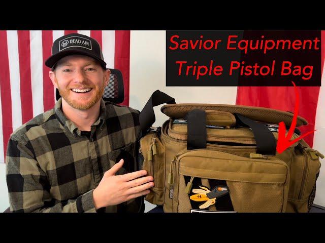 Savior Equipment Specialist Series Tactical Triple Pistol Bag - Unboxing and Overview