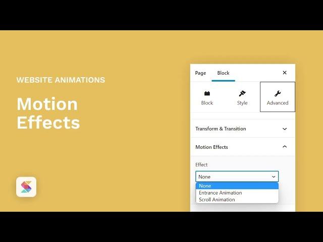 Introduction to Stackable Motion Effects