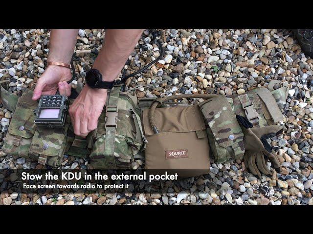 SOURCE VIRTUS - Carrying the BOWMAN PRC 354 & 355 Radios