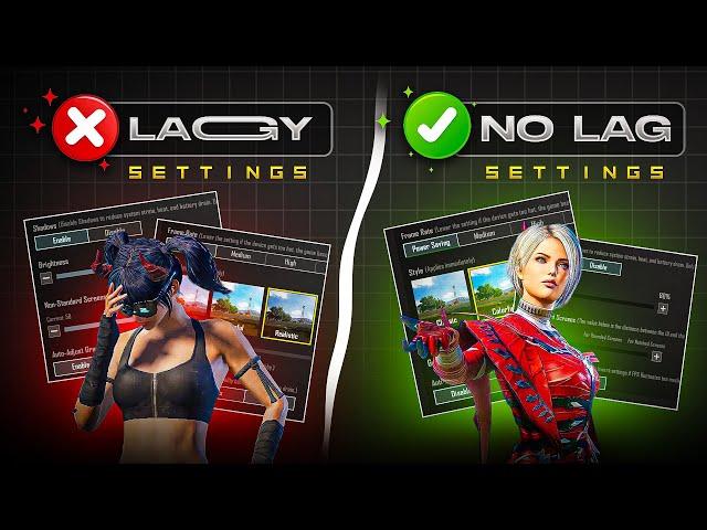 NO MORE LAG & FRAME DROPS PERMANENTLY ON ALL DEVICES | BGMI LAG FIX | PUBG MOBILE LAG FIX