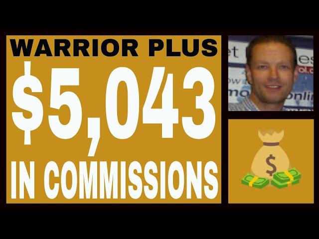 Warrior Plus Income Proof - $5,043.45 In Commissions - Free Proven Strategy. #affiliatemarketing