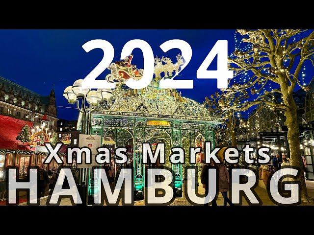 Christmas Markets in Hamburg 2024 - Walking Tour