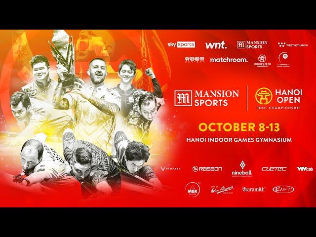 WATCH LIVE | 2024 Mansion Sports Hanoi Open Pool Championship | Table One