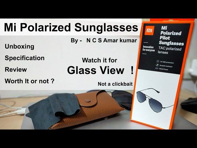 Mi Sun Glasses unboxing | Mi Polarized Pilot Sunglasses Unboxing and Review | Mi Glasses Unboxing